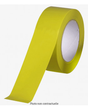 Adhésif PVC jaune - Filpack